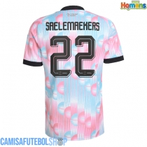 Camisa de time de futebol Bélgica Alexis Saelemaekers #22 Replicas 2º Equipamento Mundo 2026 Manga Curta